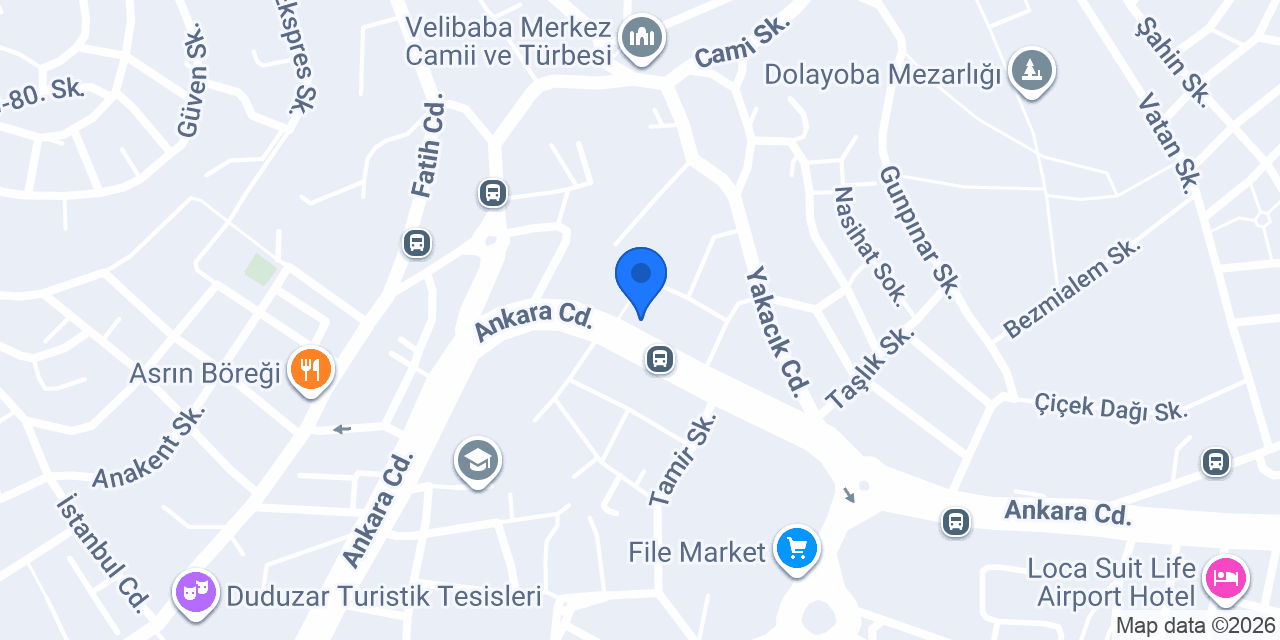 TEKİN TEKSTİL konumu