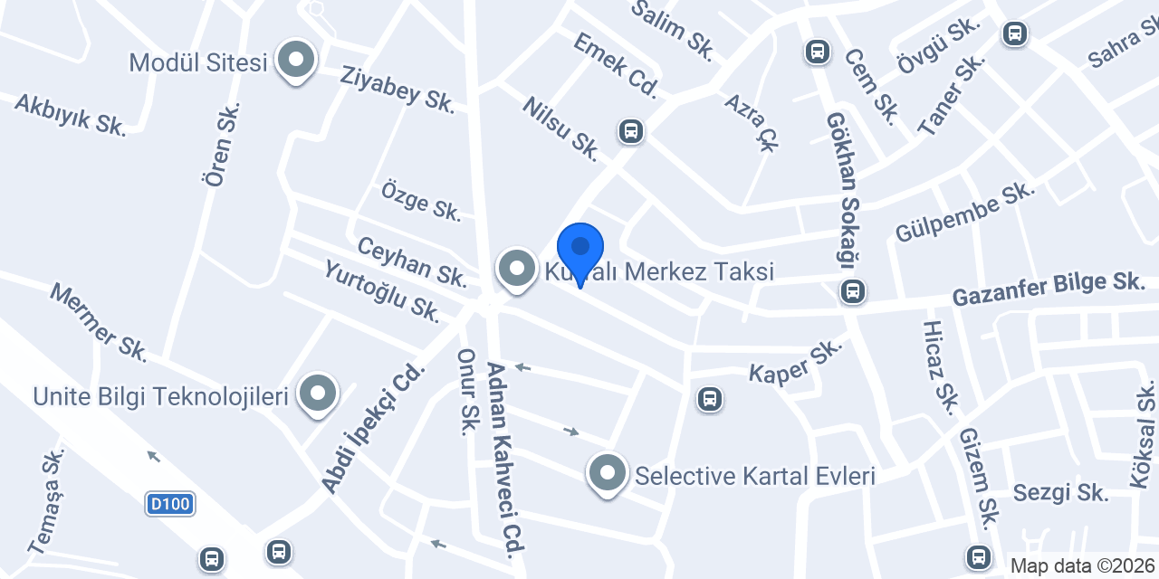 YBerekete Yapı Malzemeleri konumu