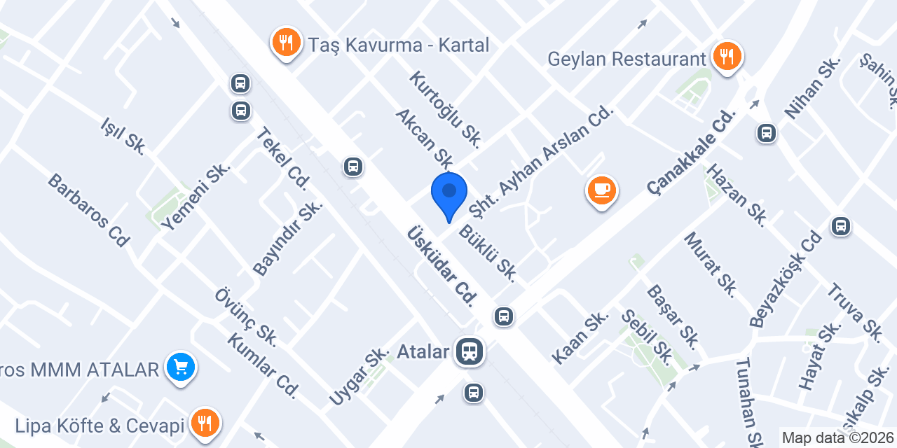 Ata Merkez Akademi konumu