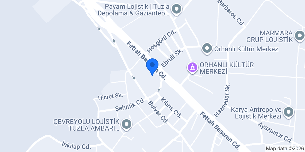 CLK FORKLİFT YEDEKPARÇA LTD ŞTİ konumu