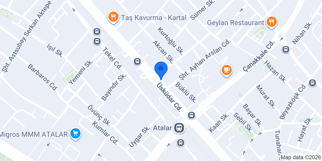 Pizzabulls Kartal - Atalar konumu