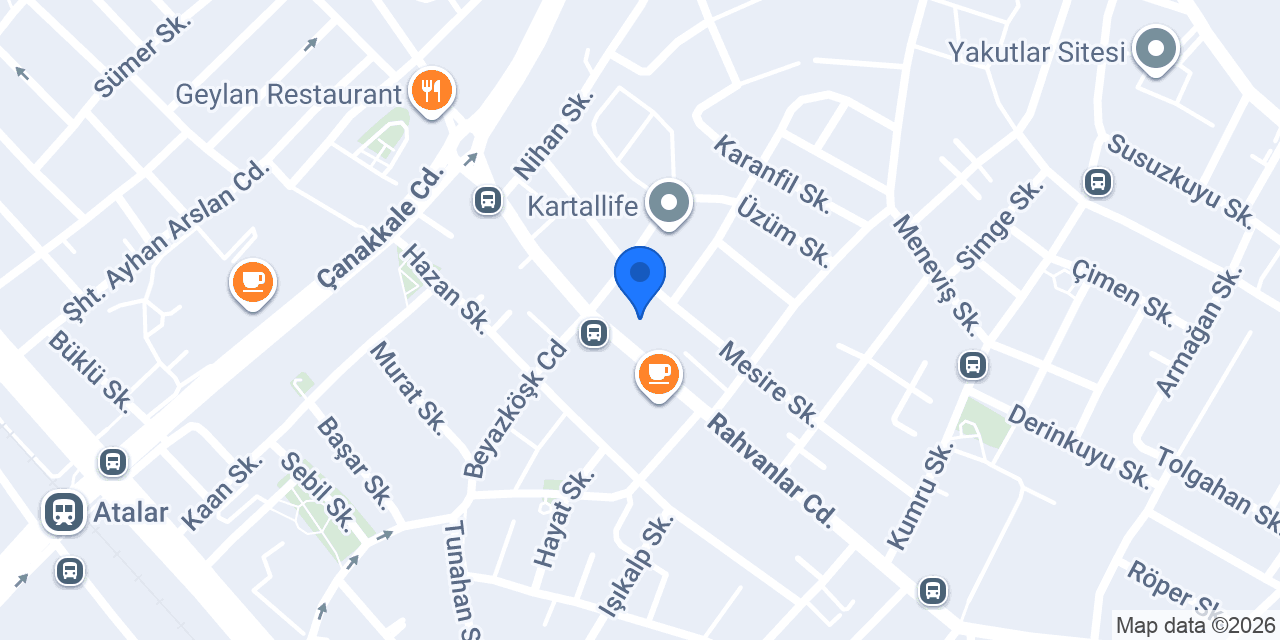 Tokatlı Pasta Cafe konumu