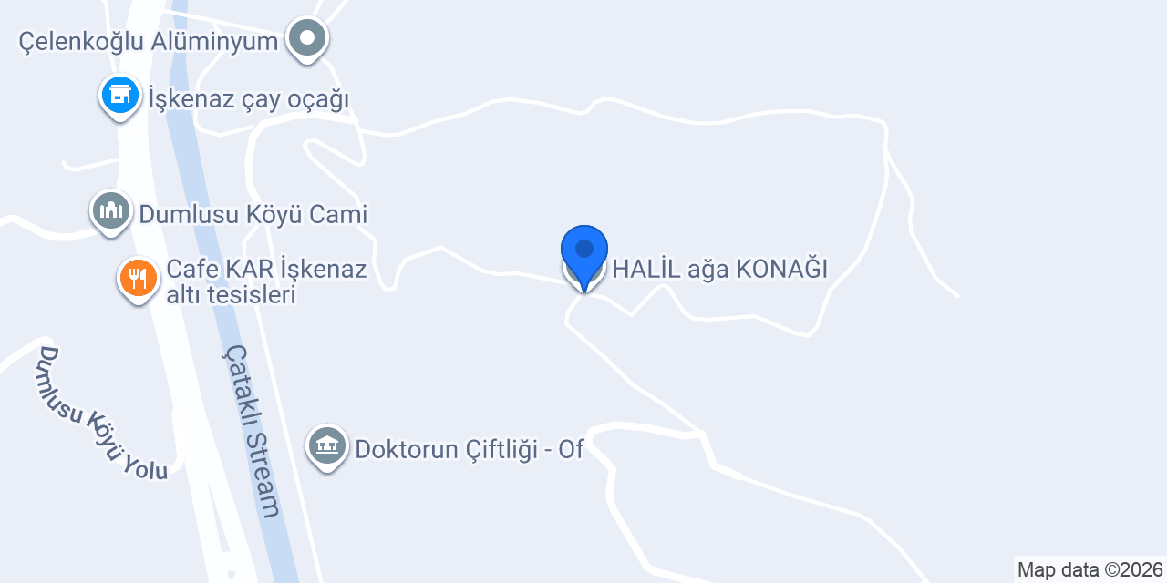 HALİL ağa KONAĞI konumu