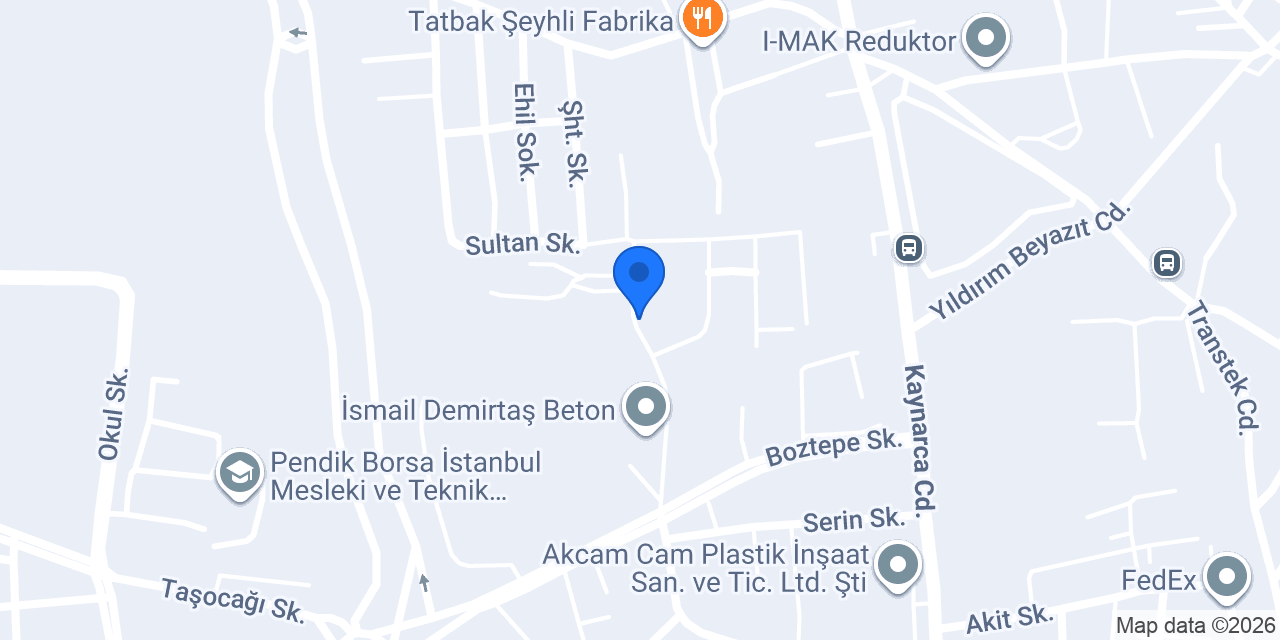 Aftan endustriyel konumu