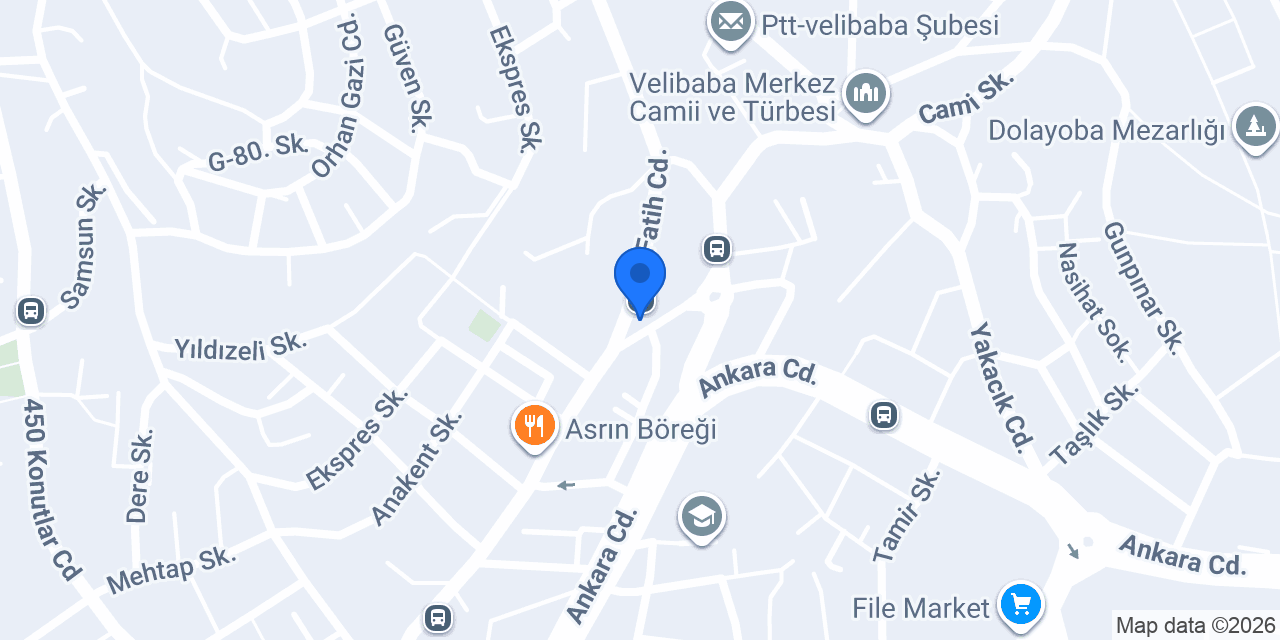 Oto Yüksel konumu