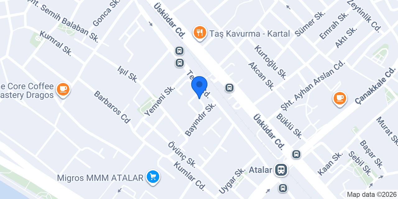 Dragos Pastane Merkez Şubesi konumu