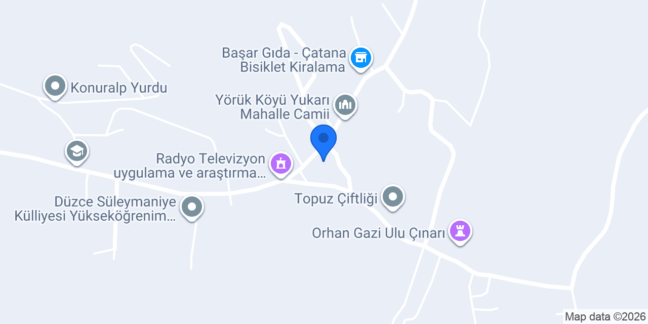 Düzkon Ahşap konumu