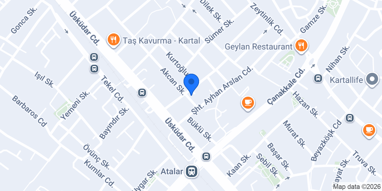 Kamil Ayan Kuaför konumu