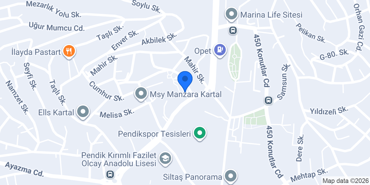 Tacettin Özgüder Parkı konumu