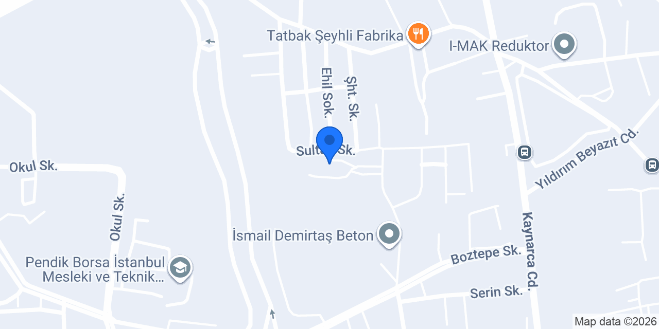 Şafak Beton konumu
