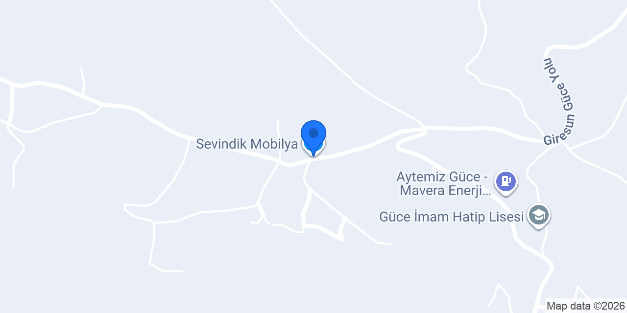 Sevindik Mobilya konumu
