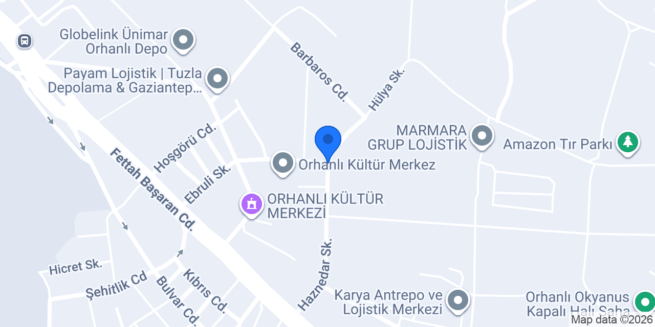 Onray Mühendislik konumu