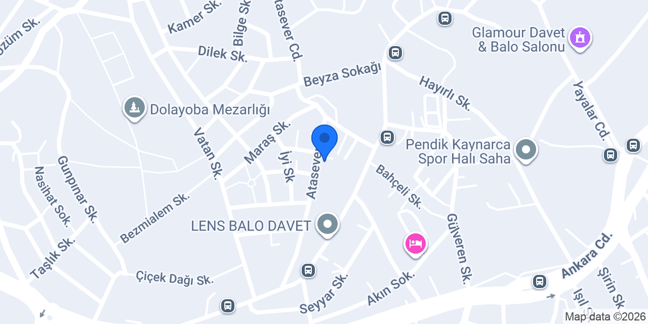 İDP TEDARİK-PENDİK DEPO konumu