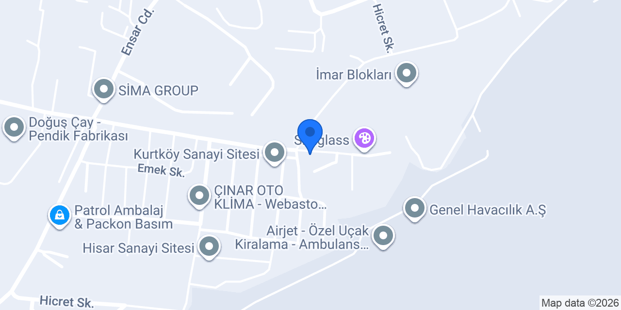 Atom Ofis Mobilyaları (Depo/Fabrika) konumu