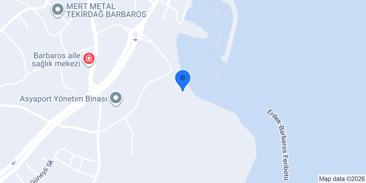 Asyaport Liman A.Ş. konumu