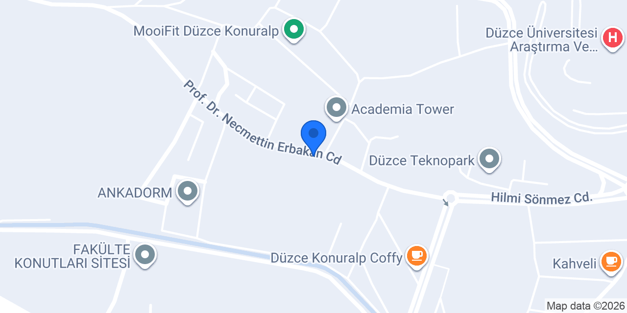 Pasaport Pizza Konuralp konumu
