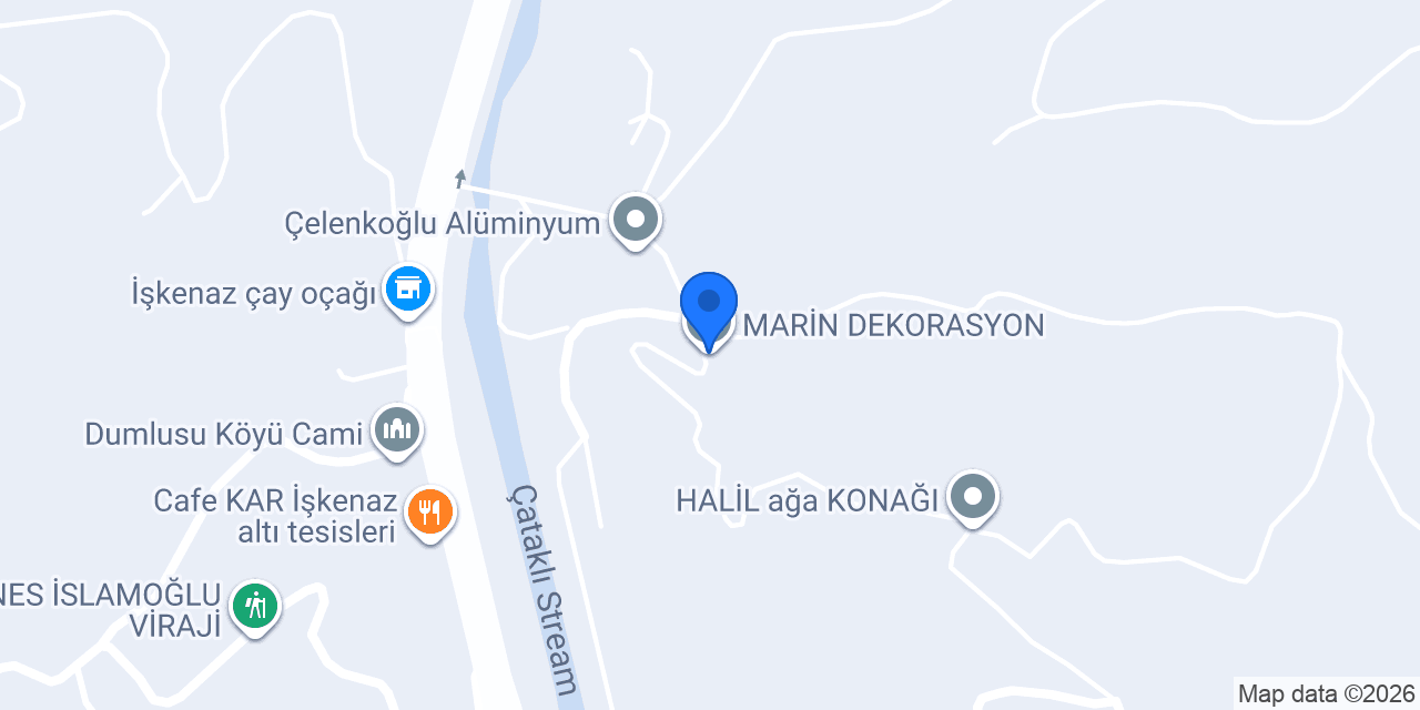MARİN DEKORASYON konumu
