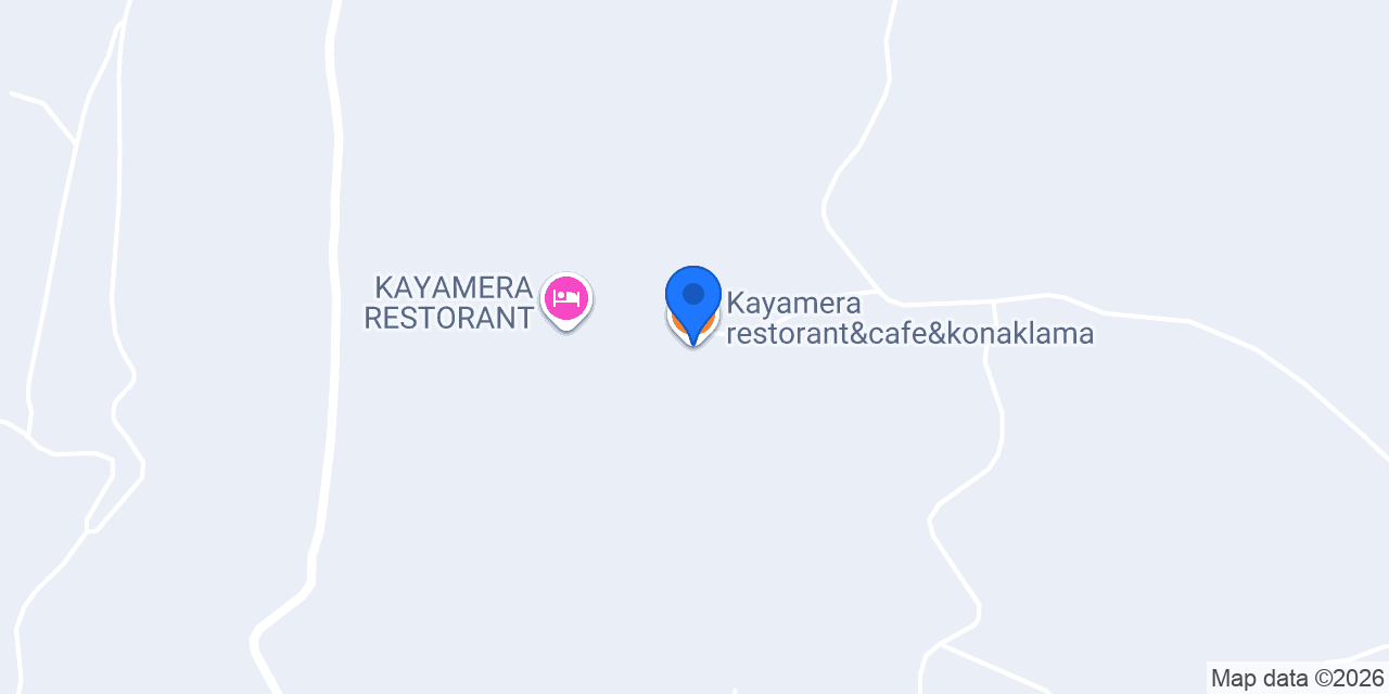 Kayamera restorant&cafe&konaklama konumu