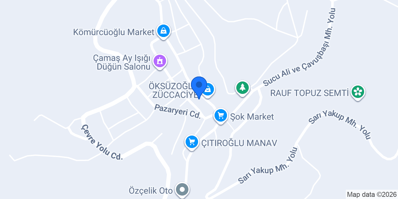Çamaş Eczanesi konumu