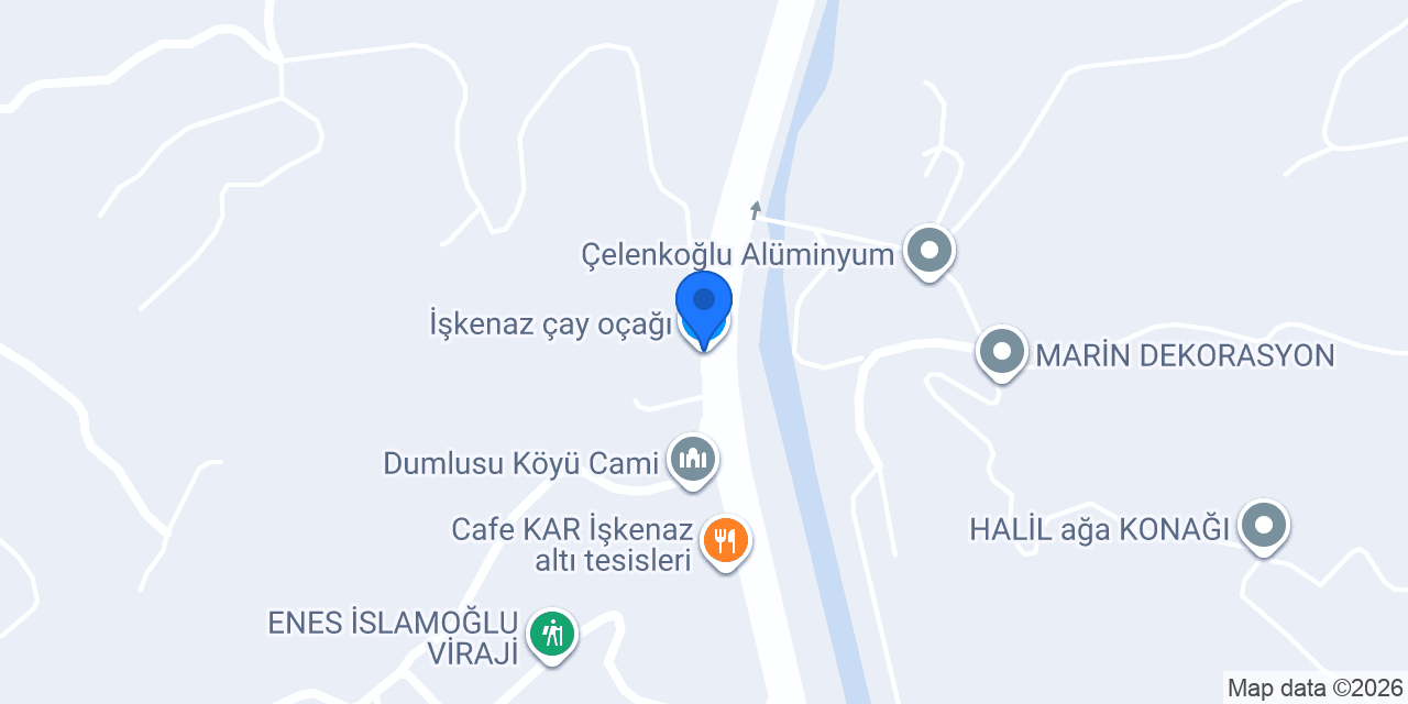 İşkenaz çay oçağı konumu