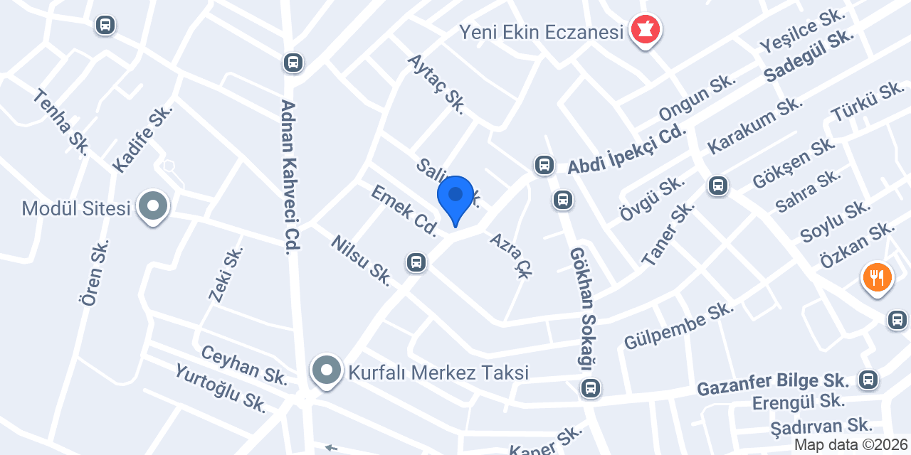 Eczane Okçu konumu