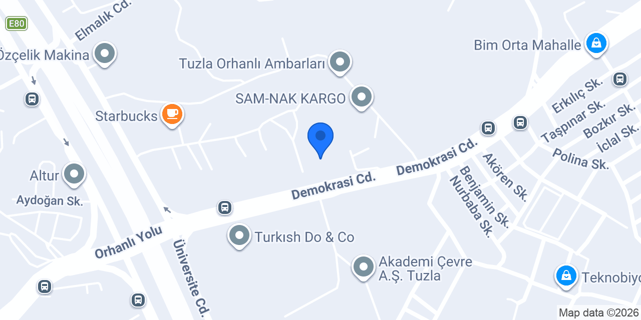 TAFA DAĞITIM konumu