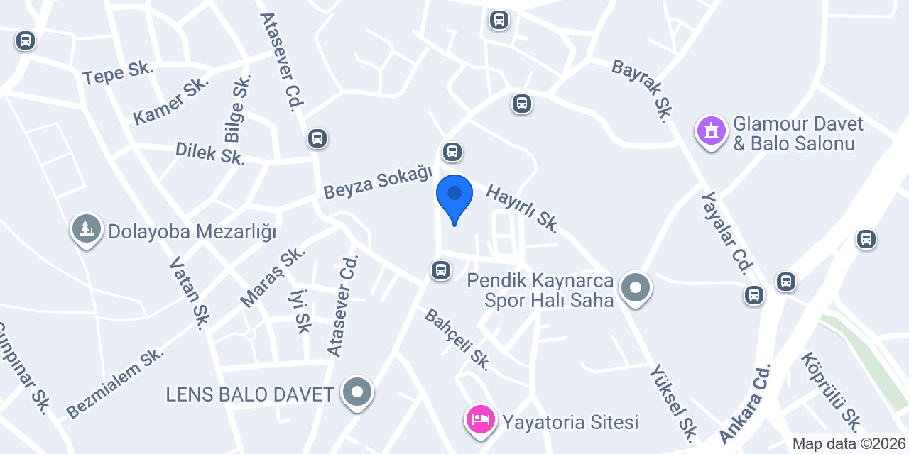 CSR Bayan kuaförü konumu