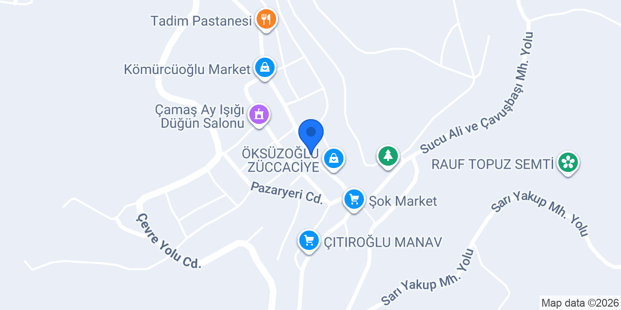 Çamaş İlçe Emniyet Amirliği konumu