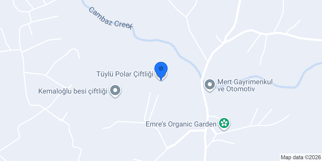 Tüylü Polar Çiftliği konumu