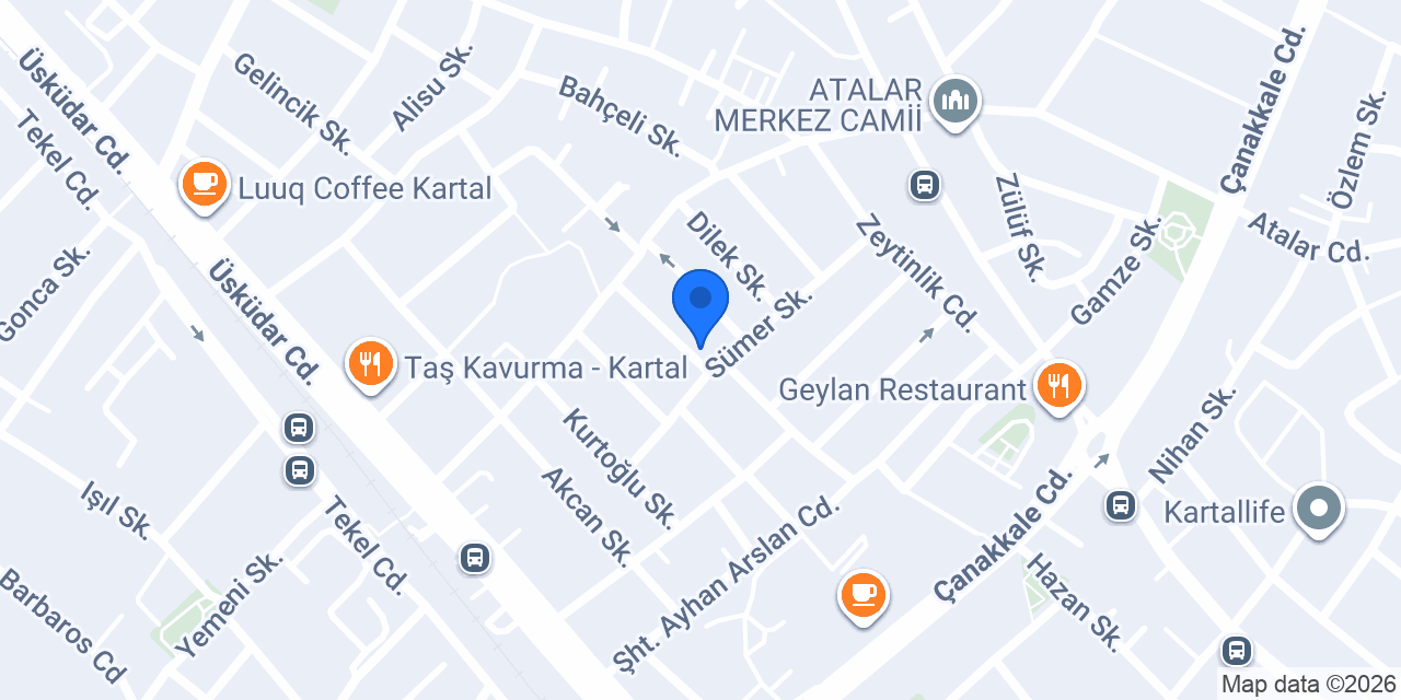 Mek Bilgi Teknolojileri konumu