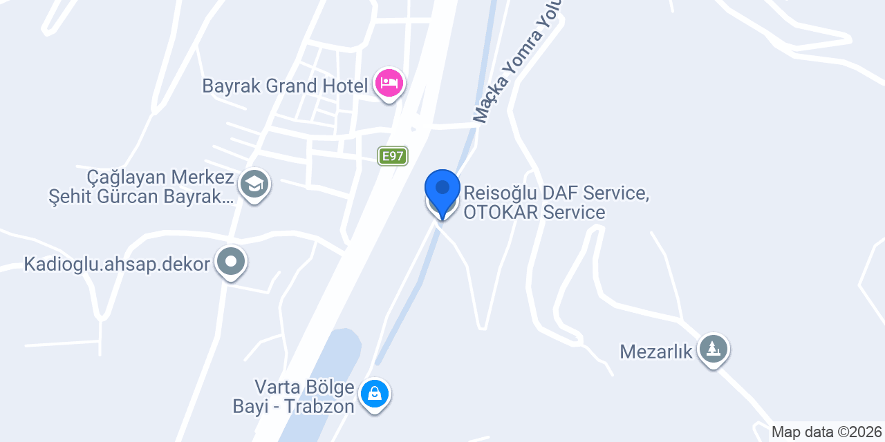 Reisoğlu DAF Service, OTOKAR Service konumu