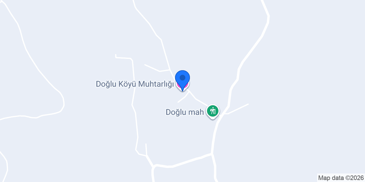 Doğlu Köyü Muhtarlığı konumu