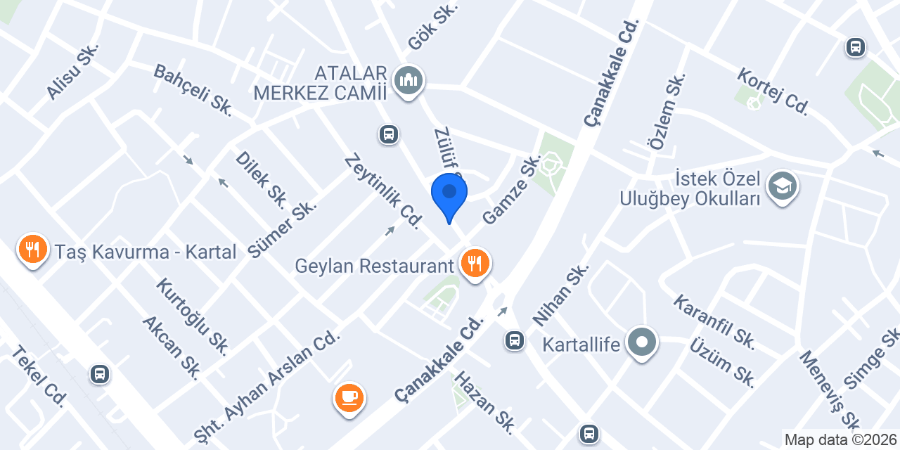 Ayyıldız İnşaat konumu