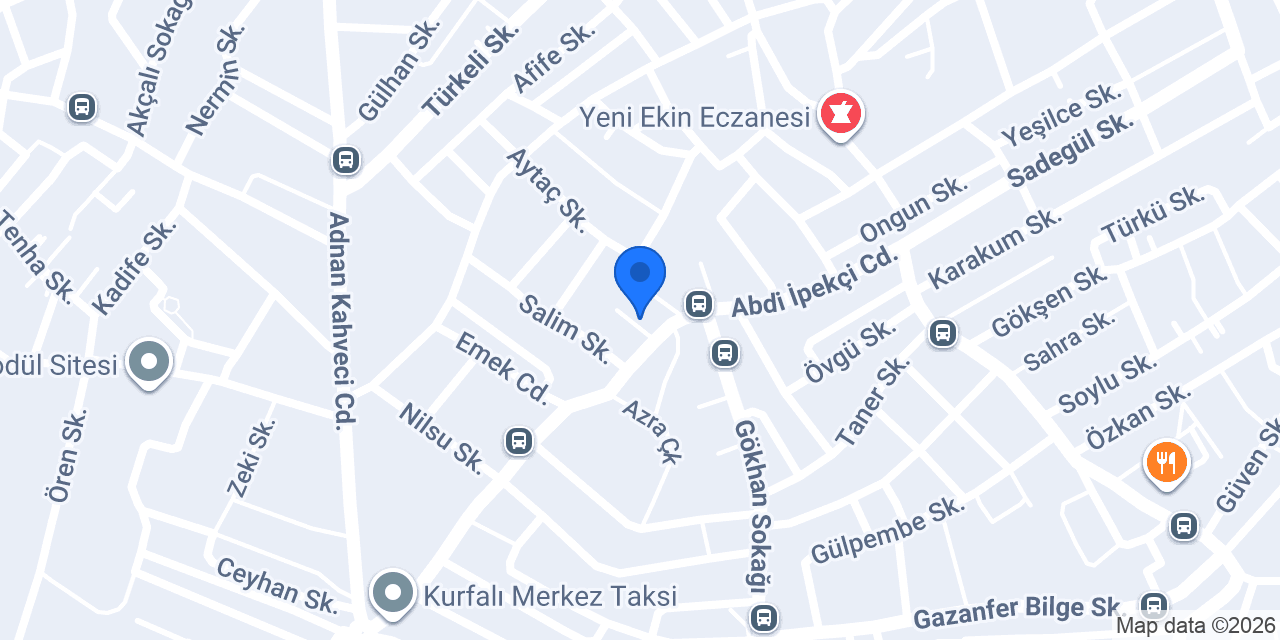 Özel Kurfalı Polikliniği konumu
