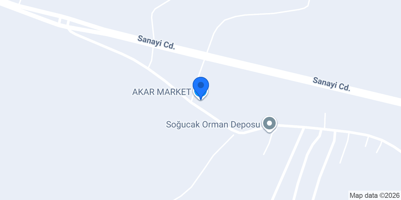 AKAR MARKET konumu