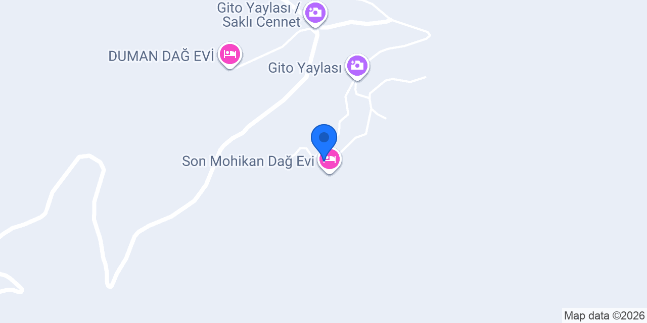 HOZBONCUK DAĞ EVİ konumu
