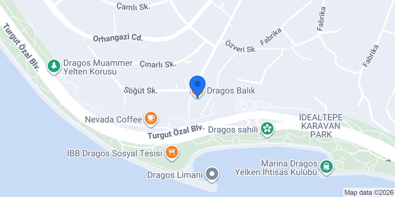 Dragos Balık konumu
