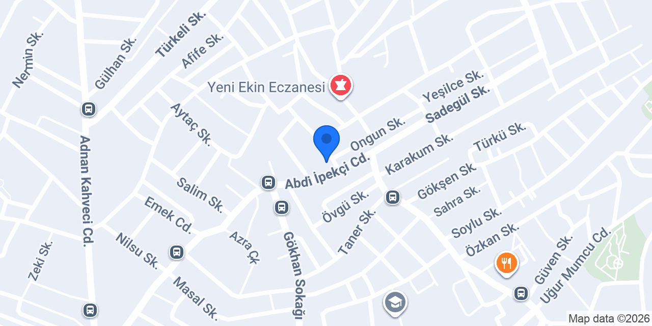Akaç Yapı Malzemeleri konumu