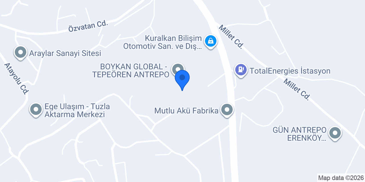 Avrasya Laundry konumu