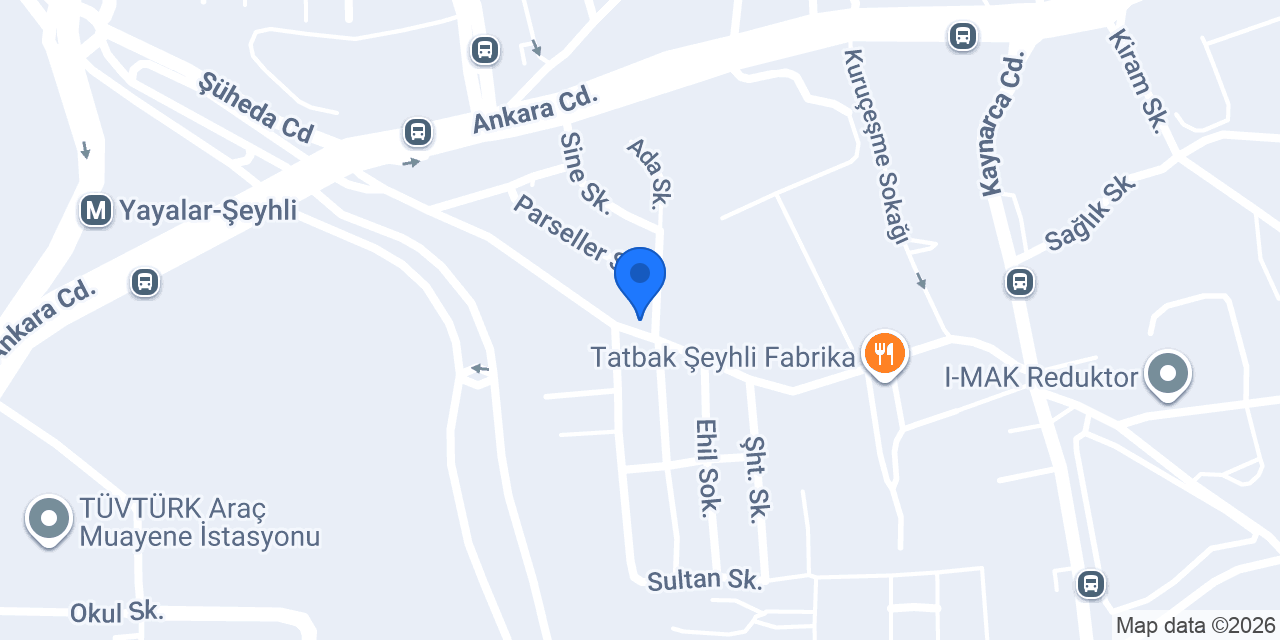 SNGS ENDÜSTRİ BOYA VE KİMYA SANAYİ konumu