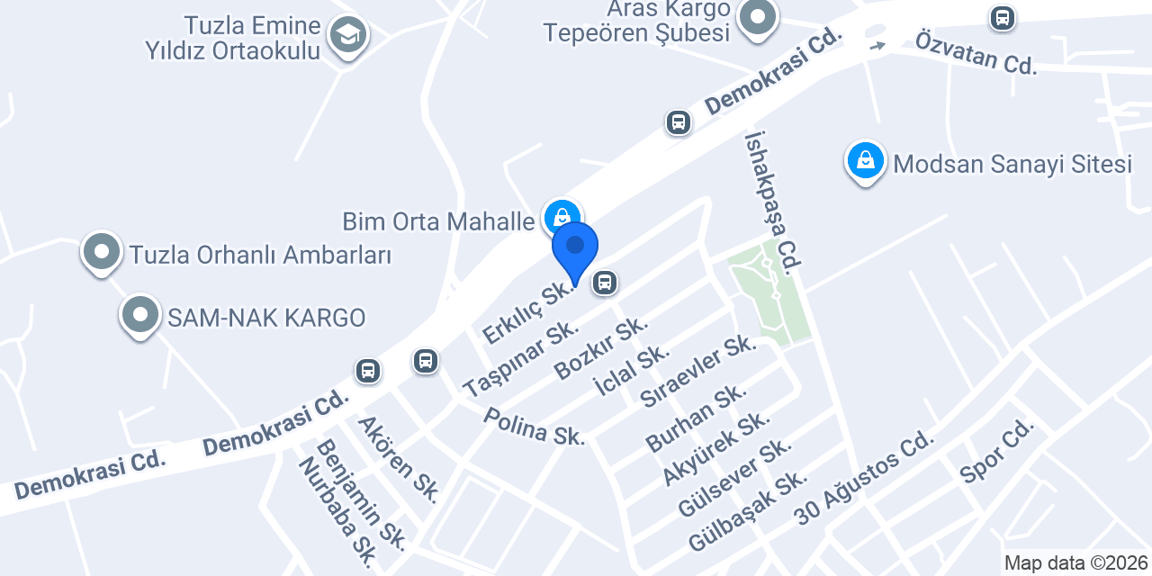 Orta Eczanesi konumu