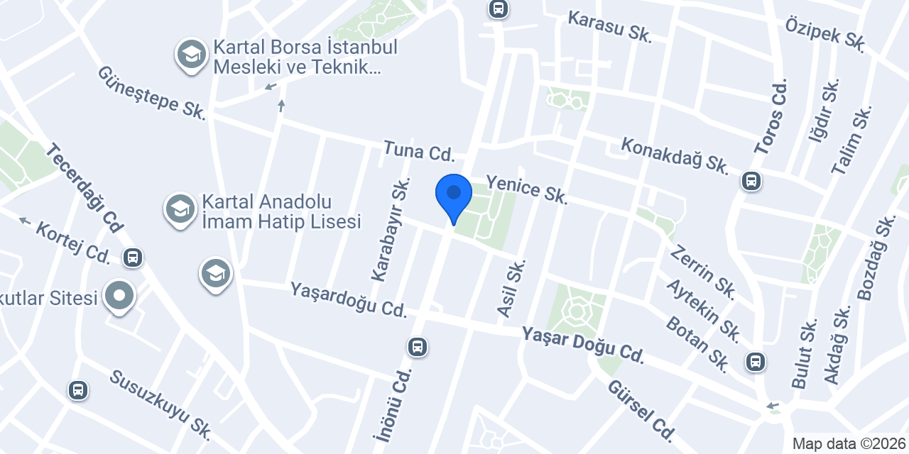 Aksu Hukuk Bürosu konumu