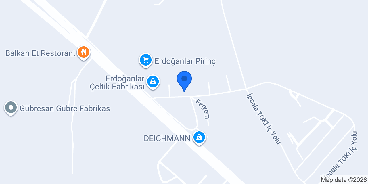 Silo Gıda Çeltik Fabrikası konumu