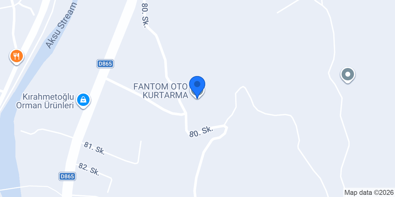 FANTOM OTO KURTARMA konumu
