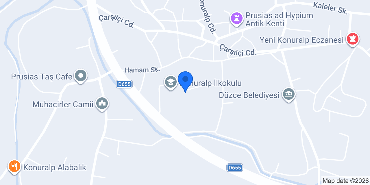 Konuralp Anaokulu konumu