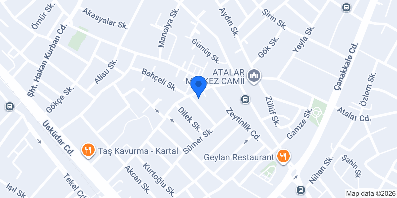 Mutlu Beslenme Merkezi konumu