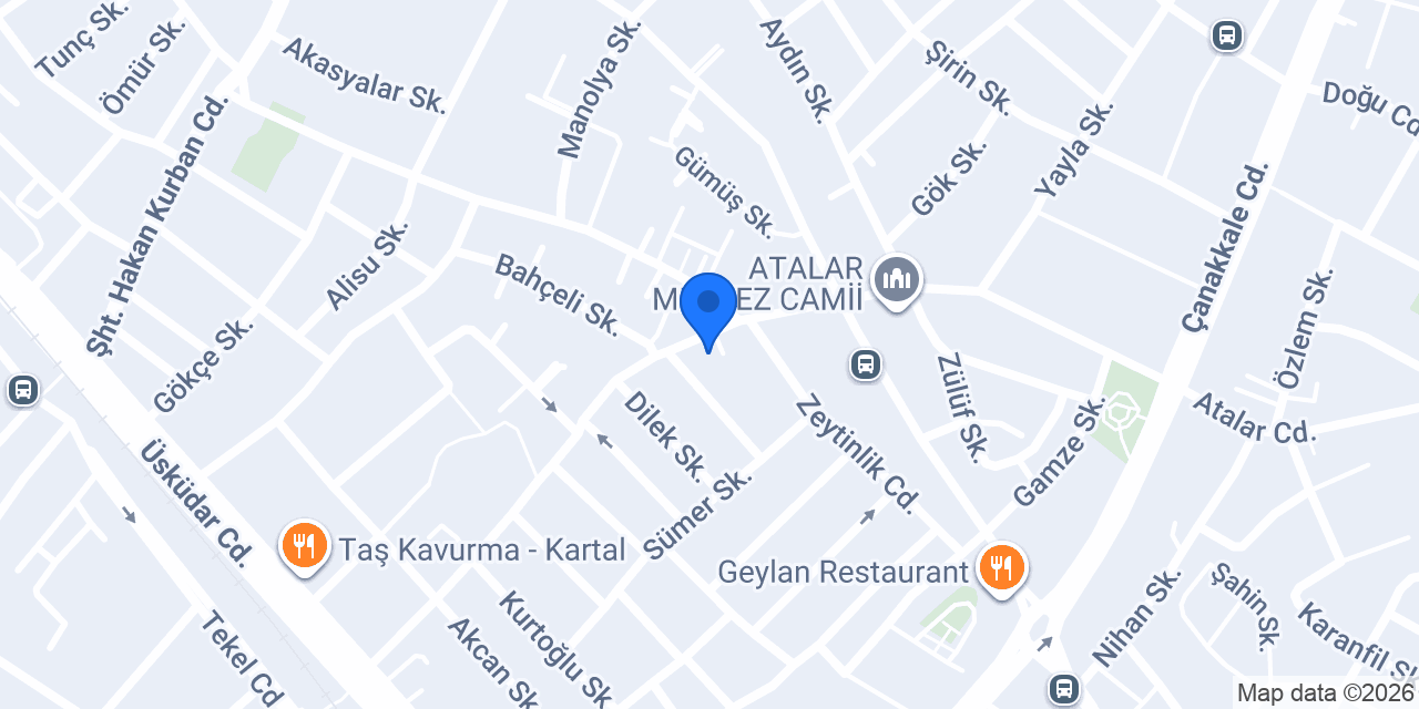 Eczane Defne konumu