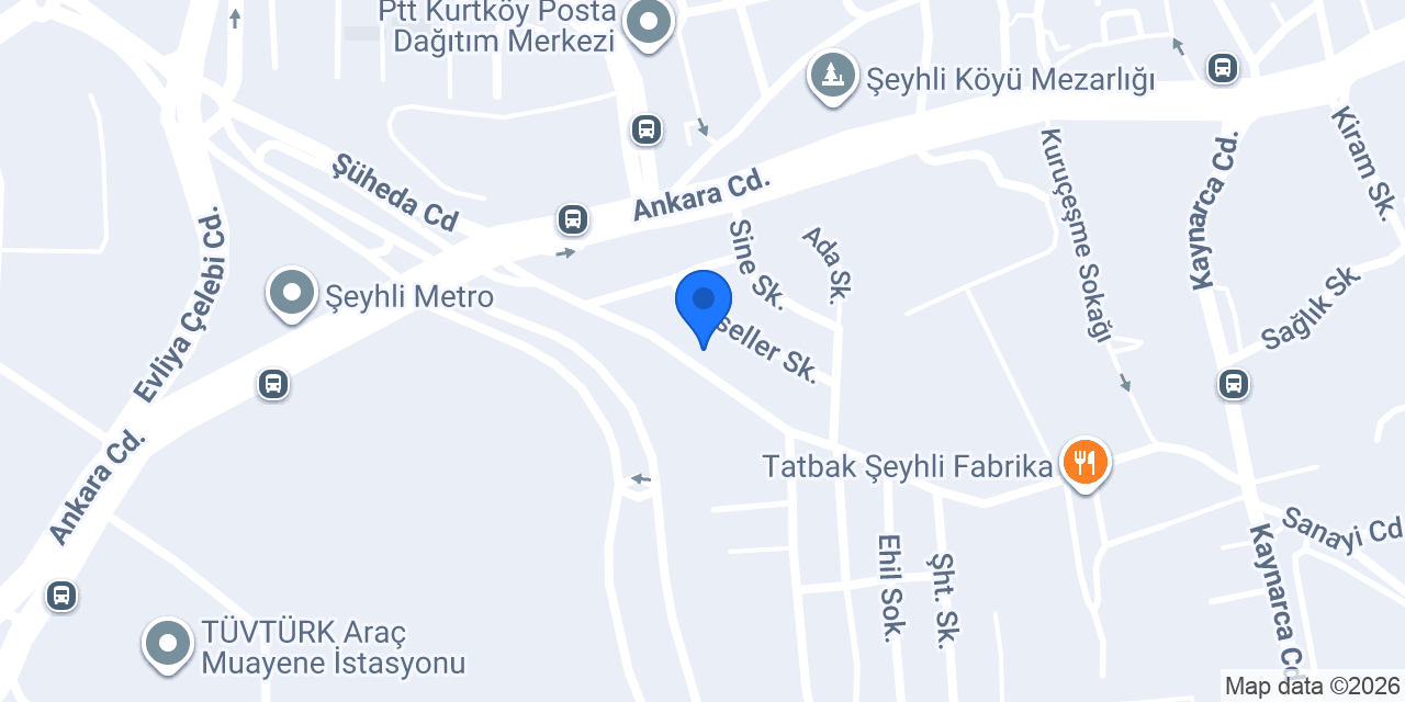 Şeyhli Halı Yıkama konumu