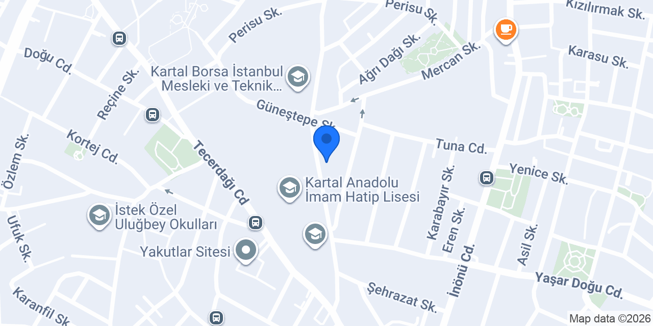 Nehir Kitabevi konumu