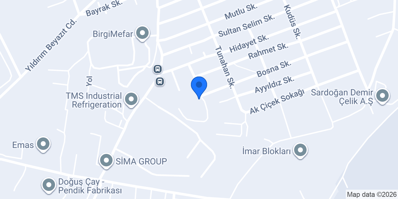 Özdemir Yapı Camcı Pimapen Sineklik konumu